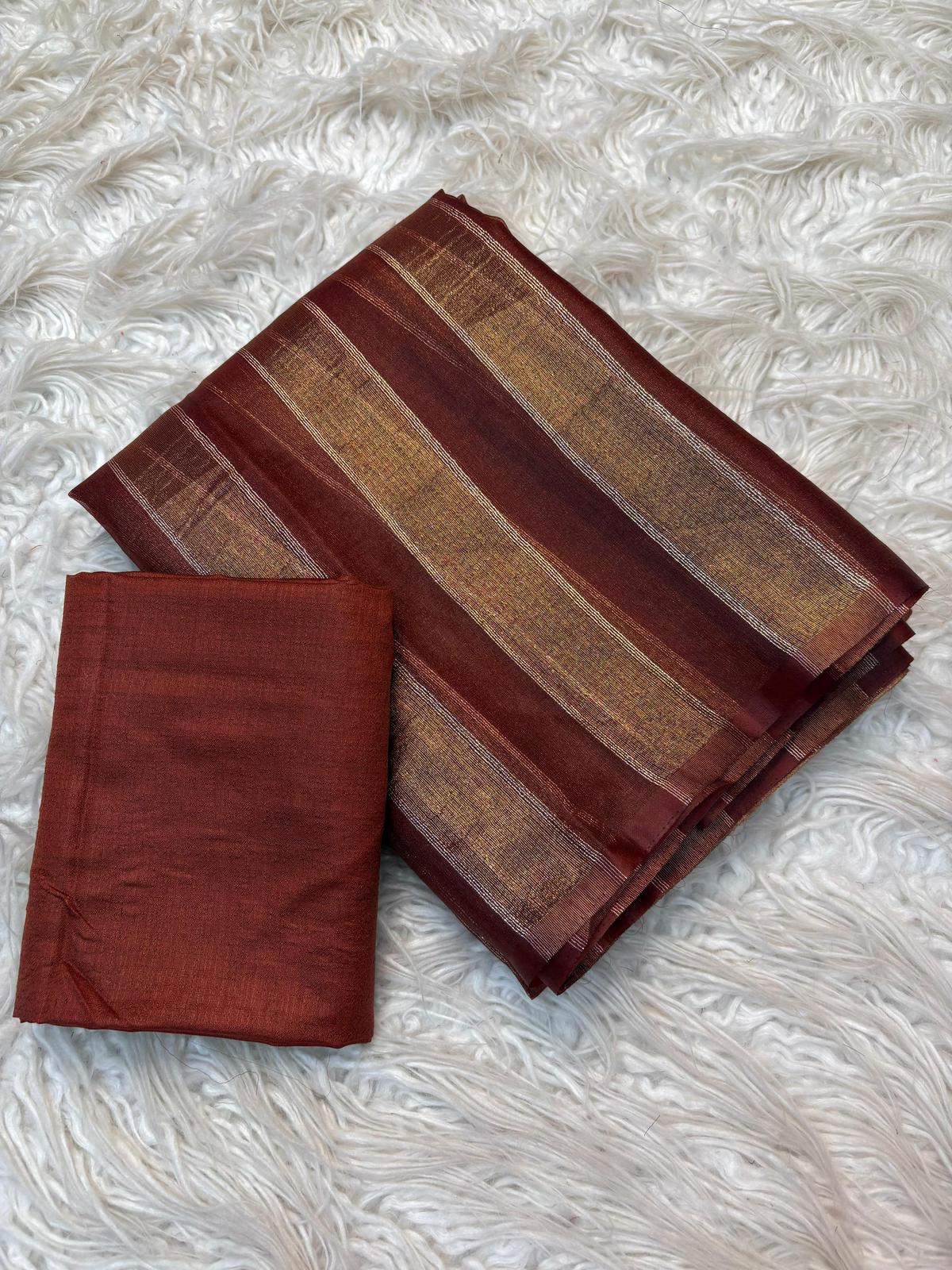 Shree Organza Patta Saree